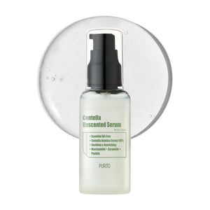 PURITO Centella Unscented Serum for face, Centella Asiatica,Recovery facial Calming soothing Serum