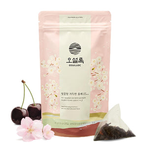 OSULLOC Cherry Blossom Tea (Floral, Sweet cherry scent) 20 Count Tea Bags, 1.27oz