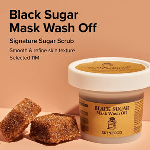 SKIN FOOD Black Sugar Mask Wash Off