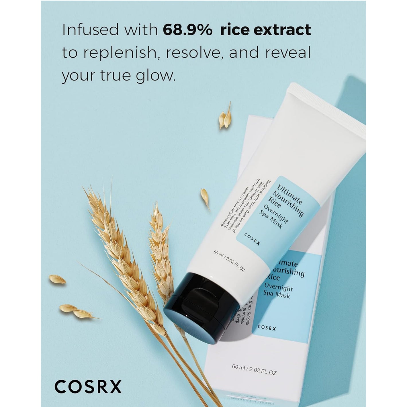 COSRX Ultimate Nourishing Rice Overnight Spa Mask