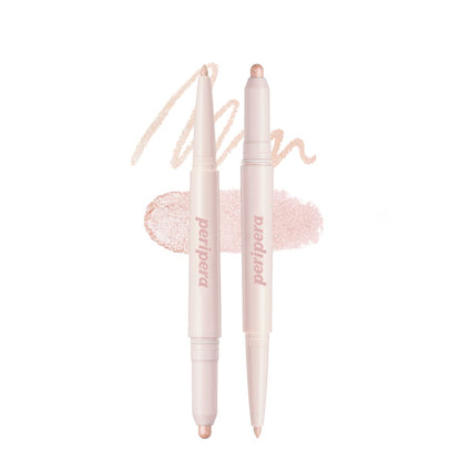 Peripera SUGAR TWINKLE DUO EYE SHADOW STICK (007 PINK LINEN)
