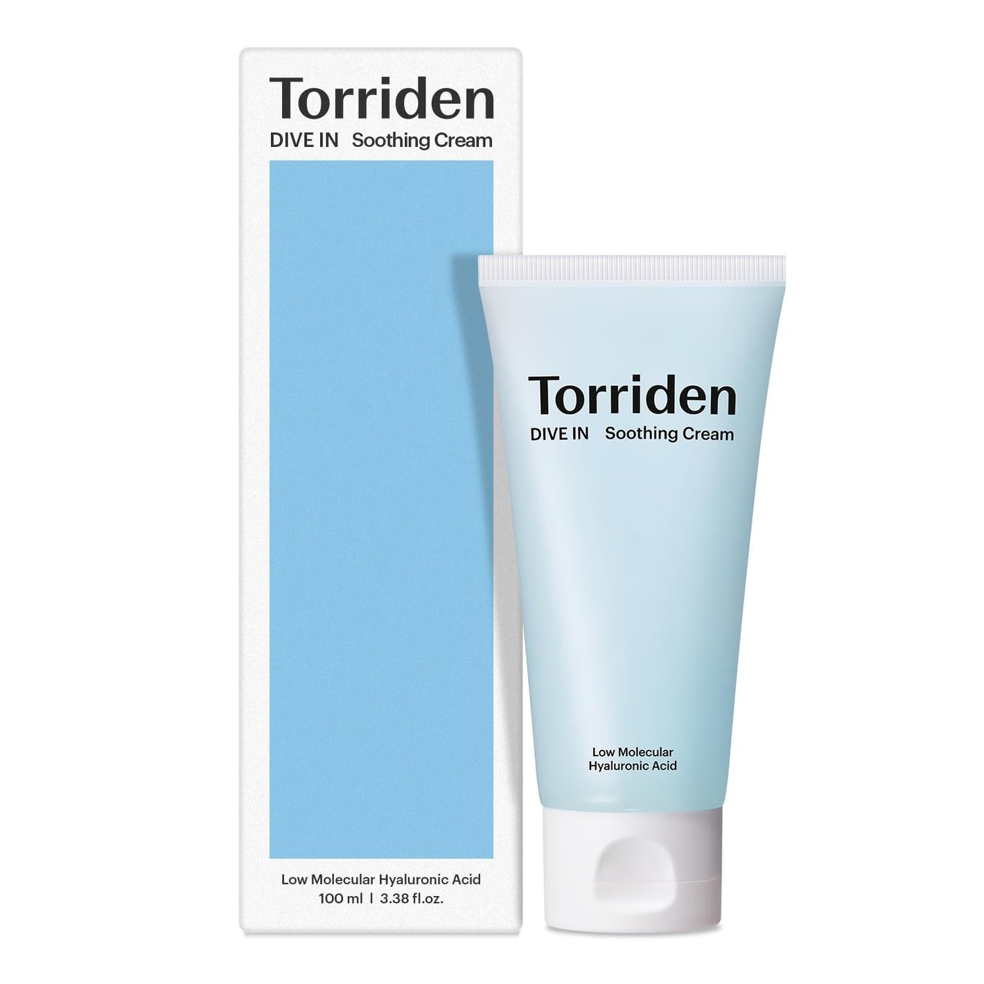 Torriden DIVE-IN Hyaluronic Acid Soothing Cream (Tube) 3.38 fl oz