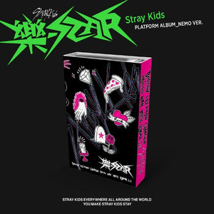STRAY KIDS [ 樂 -(ROCK) - STAR] Mini Album (PLATFORM ALBUM)