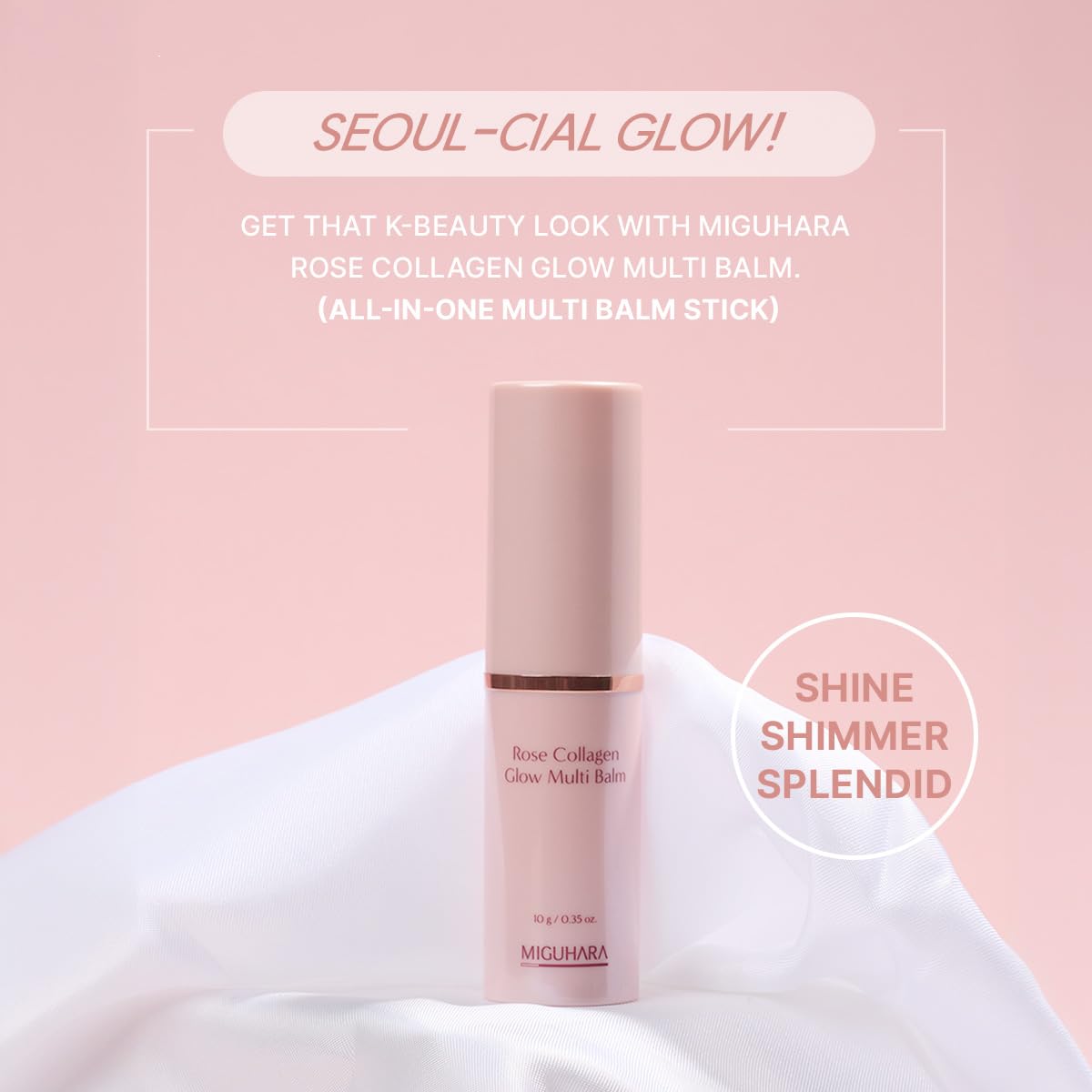 MIGUHARA Rose Collagen Glow Multi Balm