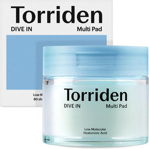 Torriden Dive-in Vegan Hyaluronic Acid Toner Pads