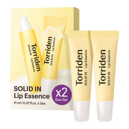 Torriden SÓLIDO Esencia Labial con Ceramidas 0.37 Oz * 2 (Paquete de 2) 