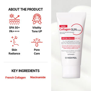 MEDI-PEEL Red Lacto Collagen Sun Cream