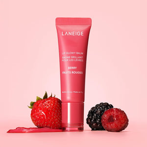 Lip Glowy Balm,4 Pack Fruit Glowy Lip Balm