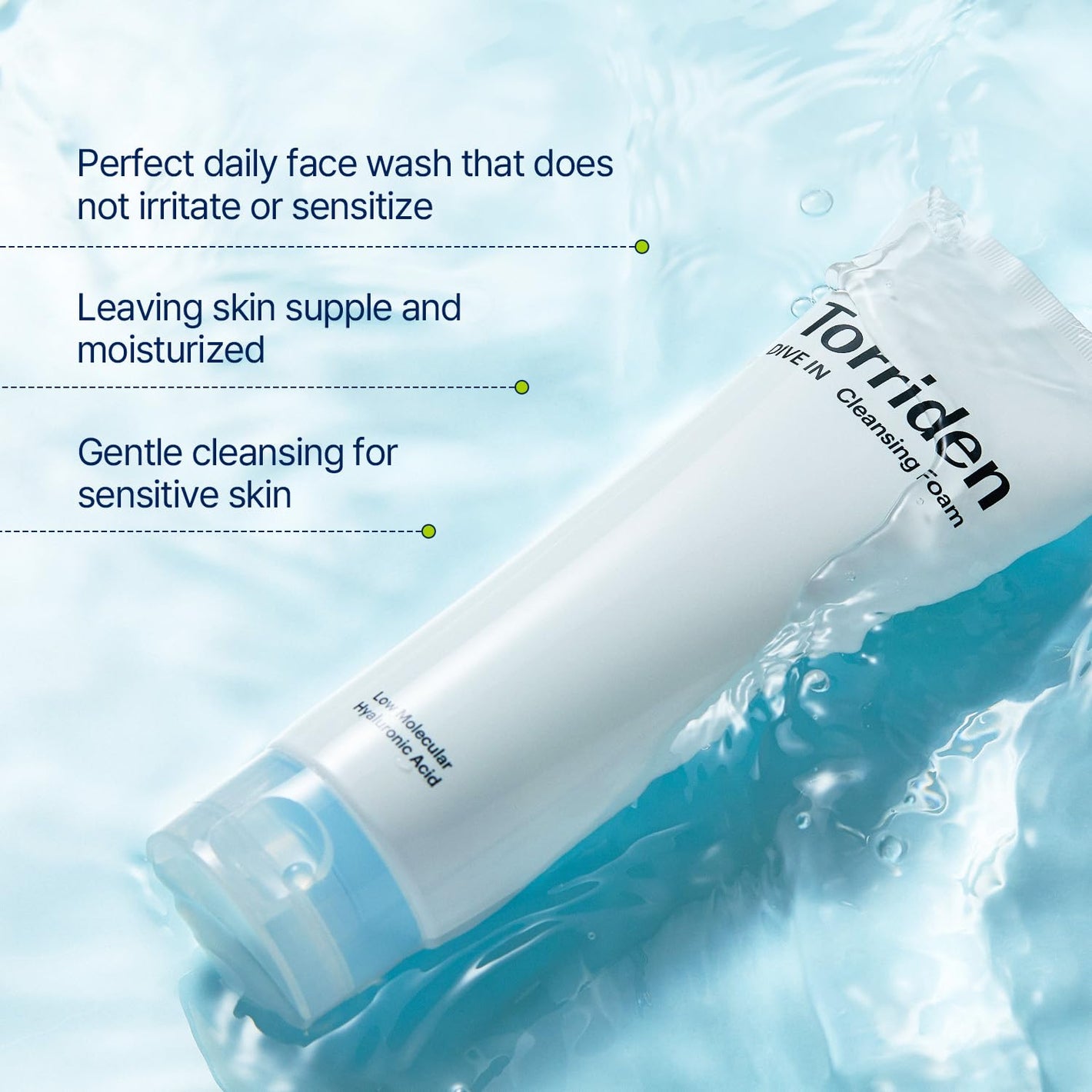 Torriden DIVE-IN Cleansing Foam Face Wash