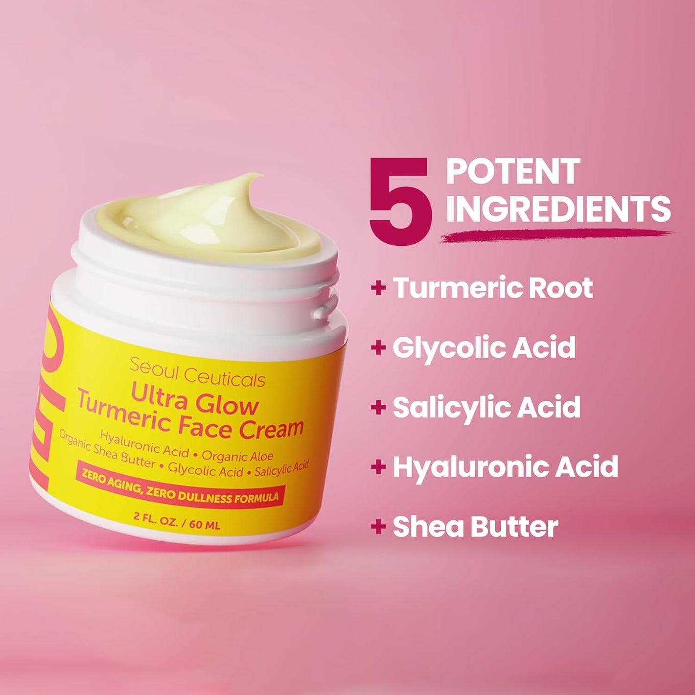 SeoulCeuticals Korean Skin Care Turmeric Cream