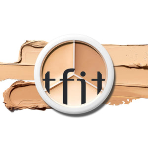 Multi-Use Pot Concealer - Triple Palette(01 Neutral)