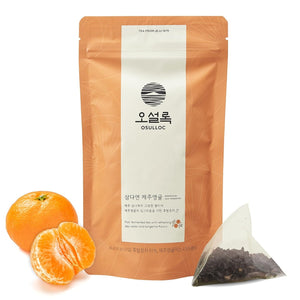 OSULLOC Tangerine Tea (Refreshing Jeju Tangerine Flavor)  20 Count Tea Bags, 1.27oz