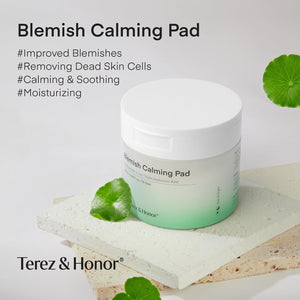 TEREZ & HONOR Blemish Calming Toner Pads Korean