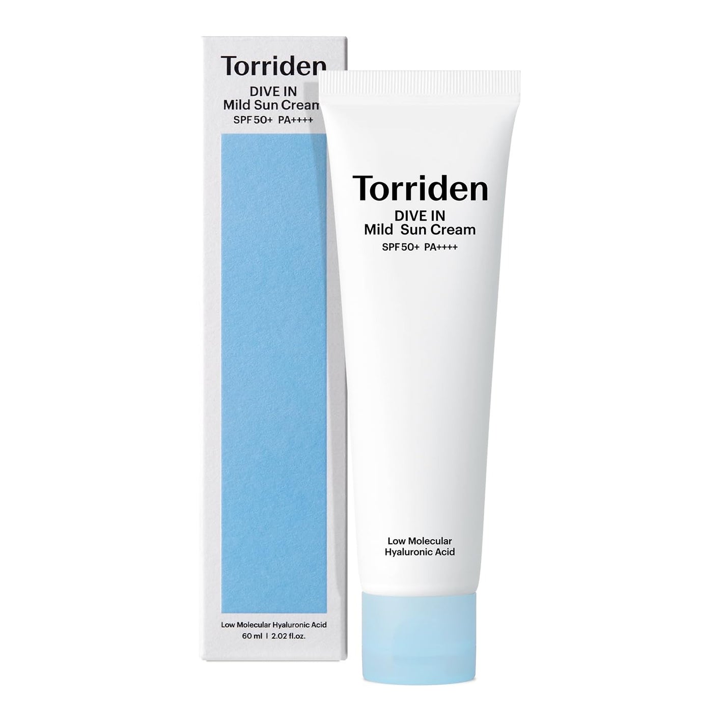 Torriden DIVE-IN Mild Sunscreen, Vegan, Broad Spectrum SPF 50+ PA++++