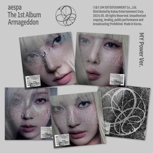 aespa Armageddon 1st Full Album MY Power Ver. Random