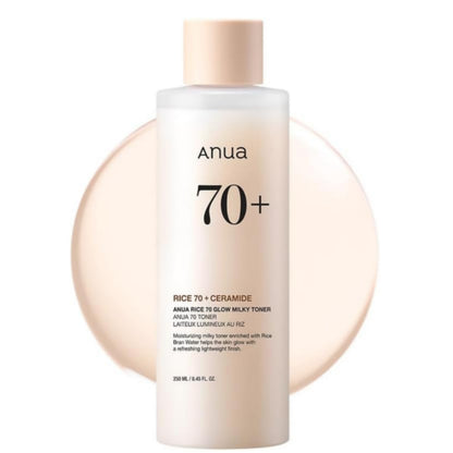 Anua Rice 70 Glow Milky Toner 250ml