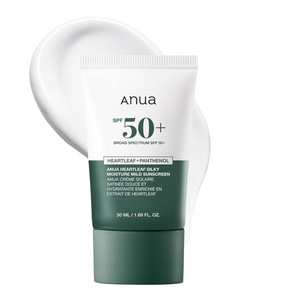 Anua Heartleaf Silky Moisture Mild Sunscreen 50ml