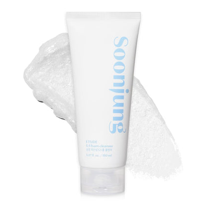 ETUDE SoonJung 5.5 Foam Cleanser (5.1 Fl Oz)