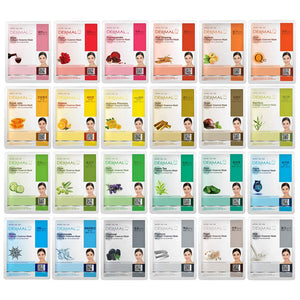 DERMAL 24 Combo Pack A Collagen Essence Korean Face Mask