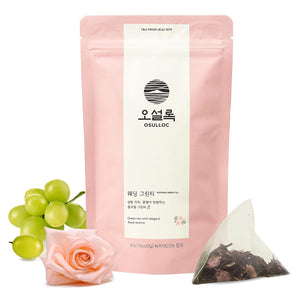 Osulloc Wedding Green Tea (Floral & Sweet Muscat Scent)20 Count Tea Bags, 1.06oz